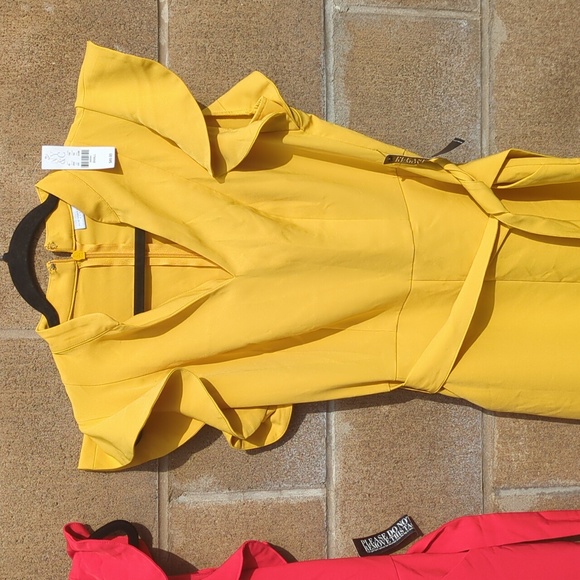 Ruffled Sleeves Jumpsuit, Size Small - Picture 11 of 11